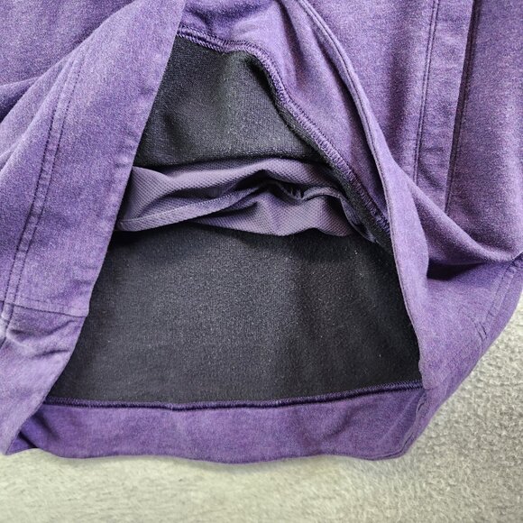 Lululemon Hoodie Womens 6 Purple Pullover Sweatshirt Cowl Neck Athletic Lounge - Picture 3 of 14
